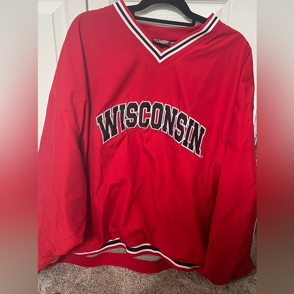UW Wisconsin windbreaker